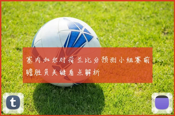 塞内加尔对荷兰比分预测小组赛前瞻胜负关键看点解析